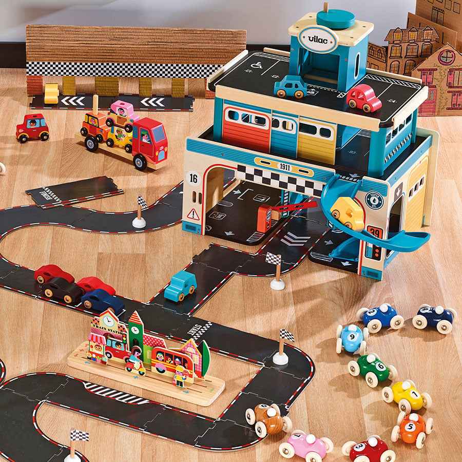 Coffret de 4 voitures City - Vilac
