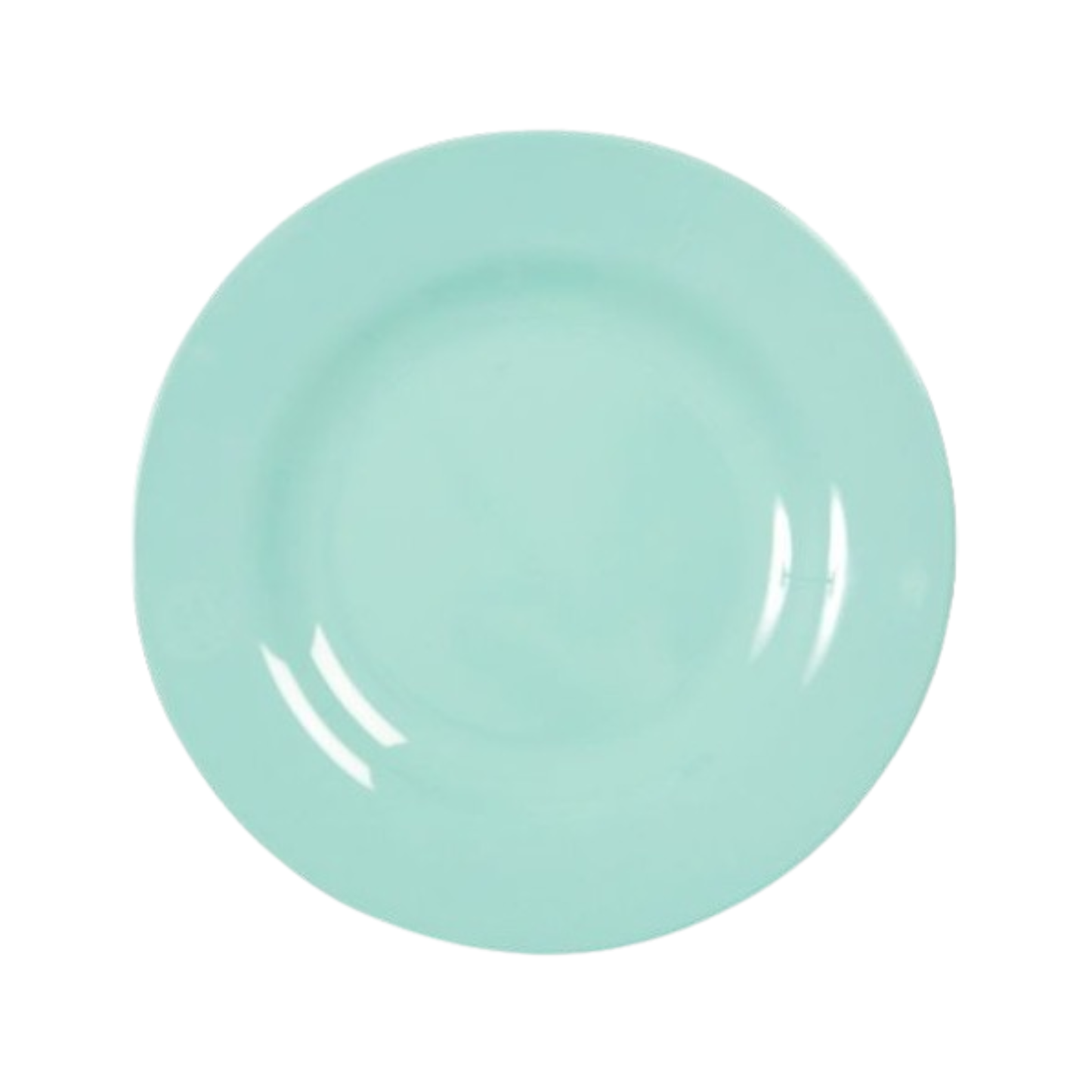 Petite assiette en mélamine menthe - Rice