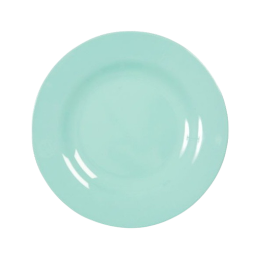 Petite assiette en mélamine menthe - Rice