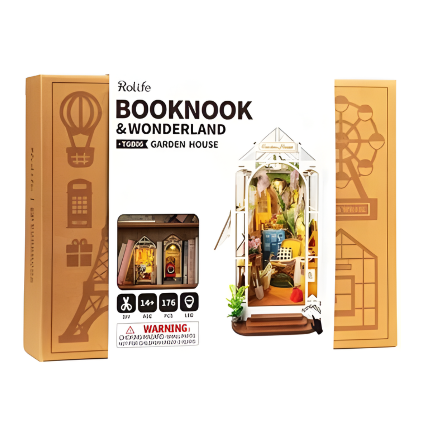 Maquette - Gardenhouse Book Nook - Rolife