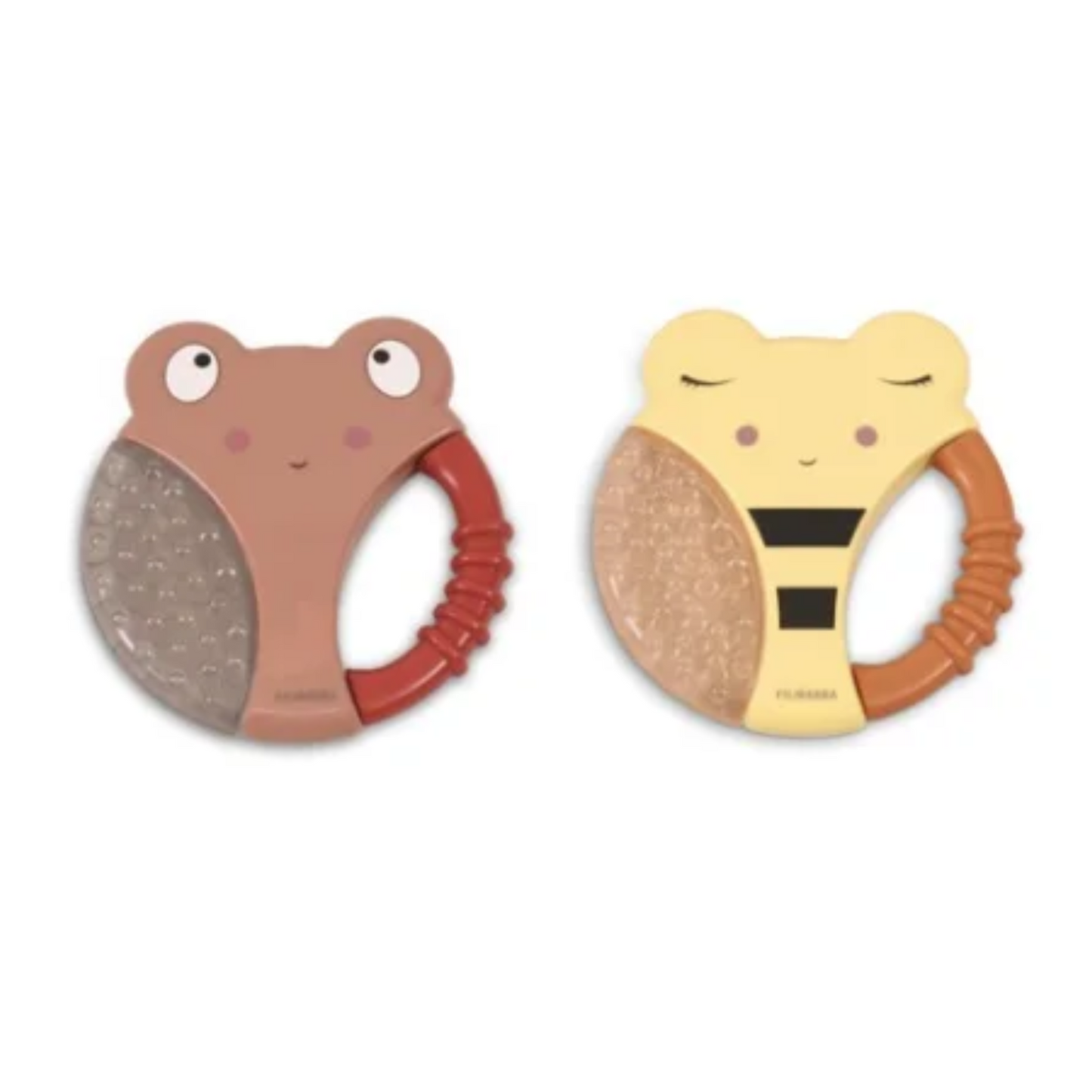 Lot de 2 anneaux de dentition rafraîchissants - BB&Co - Filibabba