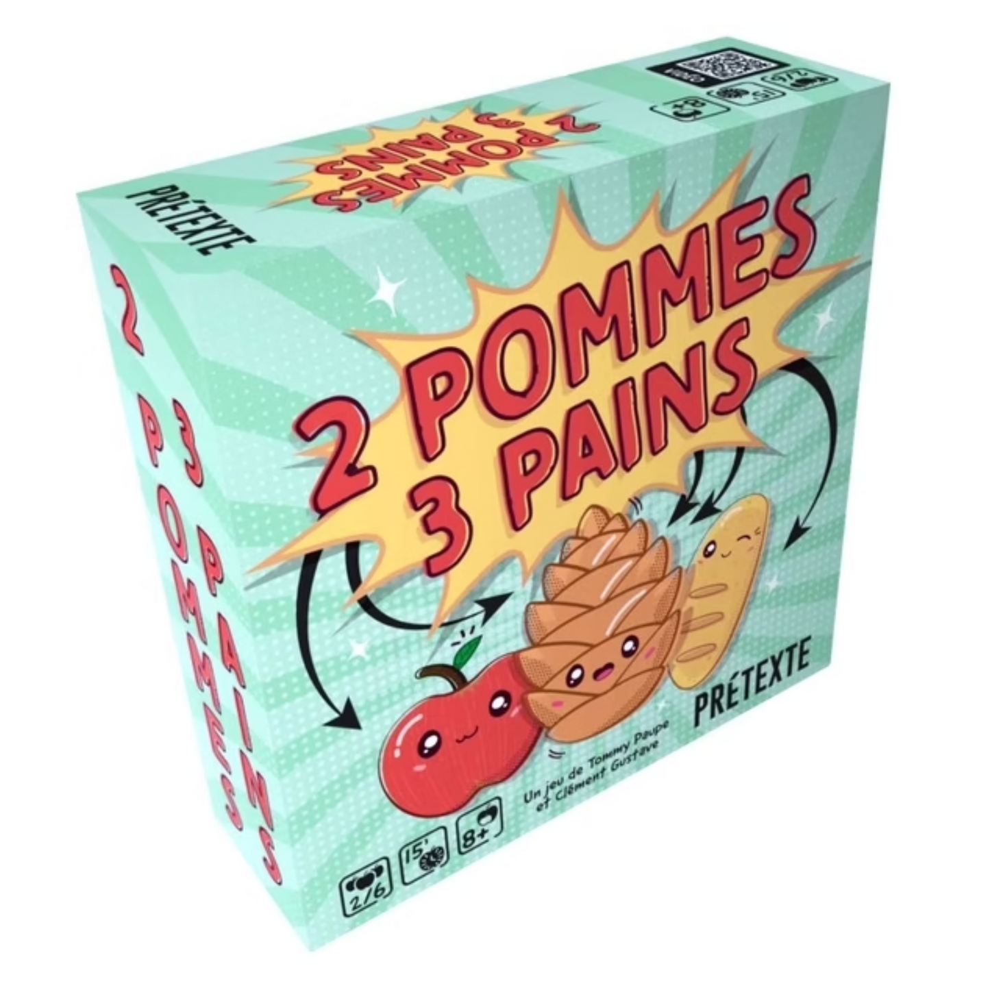 2 pommes 3 pains