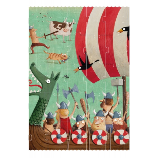 Puzzle - 100 pcs - Viking - Londji