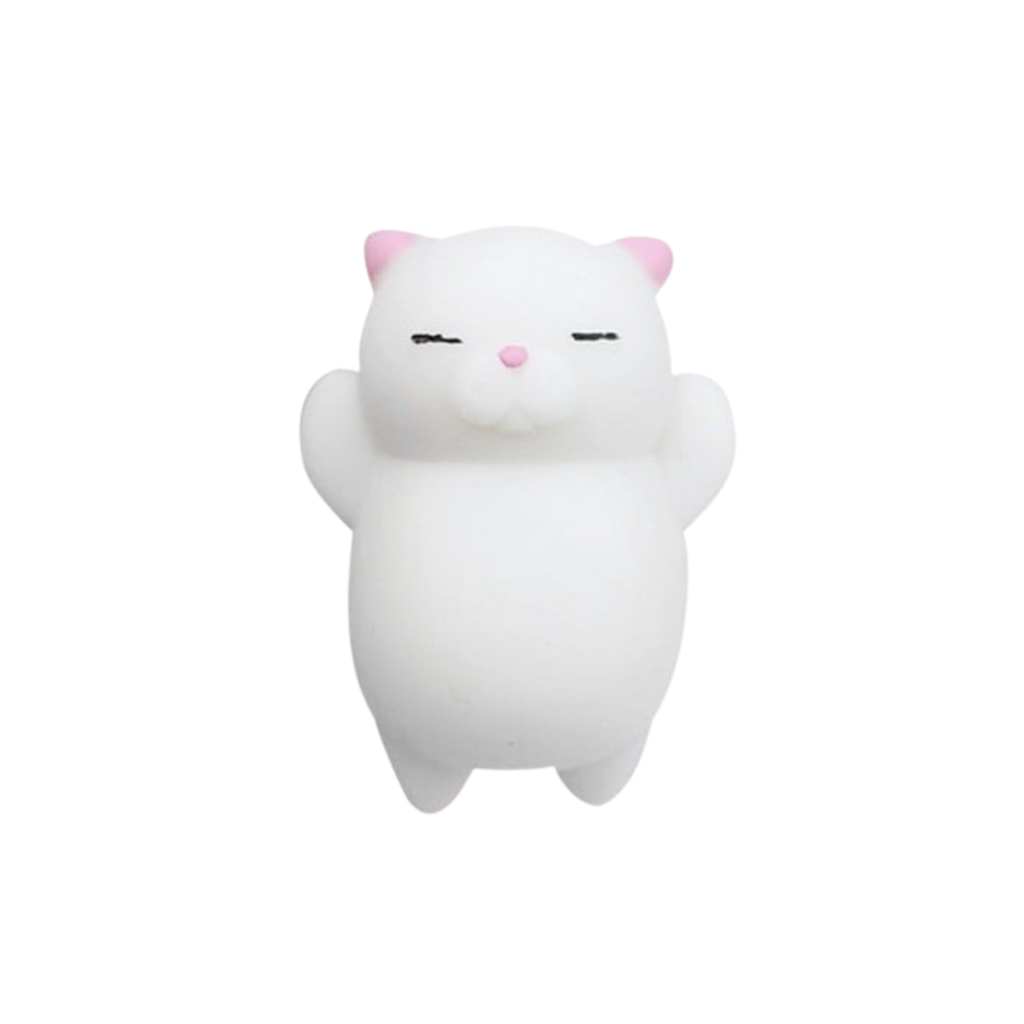 Mini squishy - Chat blanc kawaii - Anti-stress - La petite épicerie