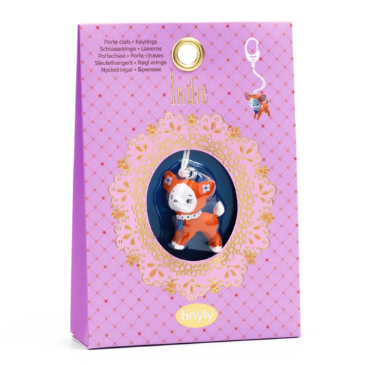 Figurine Tinyly - Porte Clef Indie - Djeco