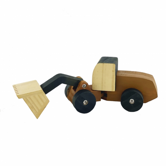 Bulldozer en bois à monter et peindre - Egmont Toys