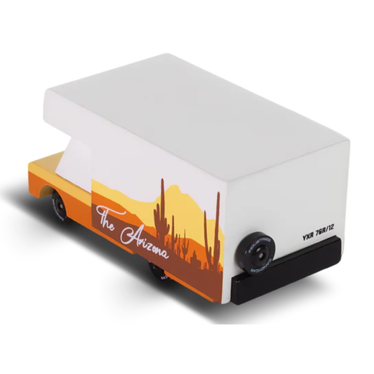 Mini voiture en bois - Camping-car en Arizona - Candy Lab