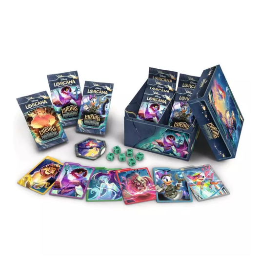 PRECOMMANDE - Disney Lorcana - Le trésor des Illumineurs (Trove Pack) - Set 10 Lueurs dans les Profondeurs