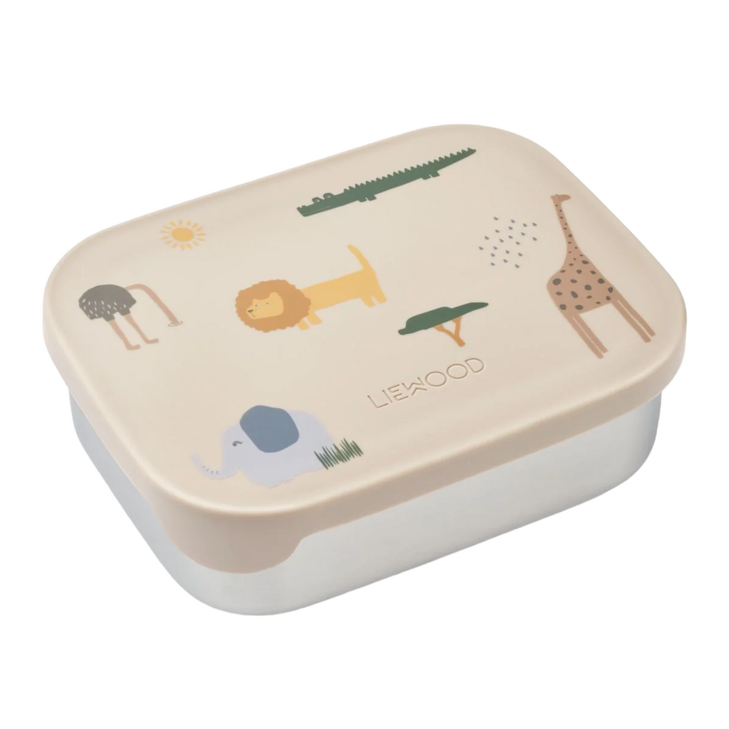 Liewood - Boîte à goûter Arthur – Safari – Sable