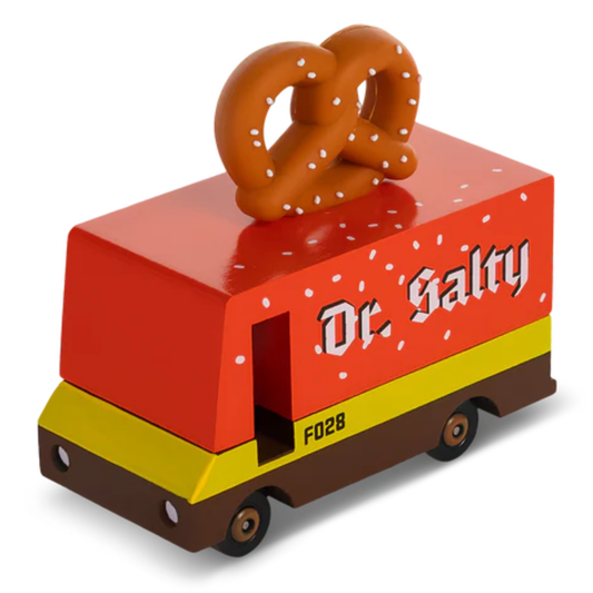 Mini voiture en bois - Fourgonnette à bretzels - Candy Lab