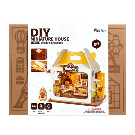 Maquette - Boutique miniature Teddy's Breadbox - Rolife