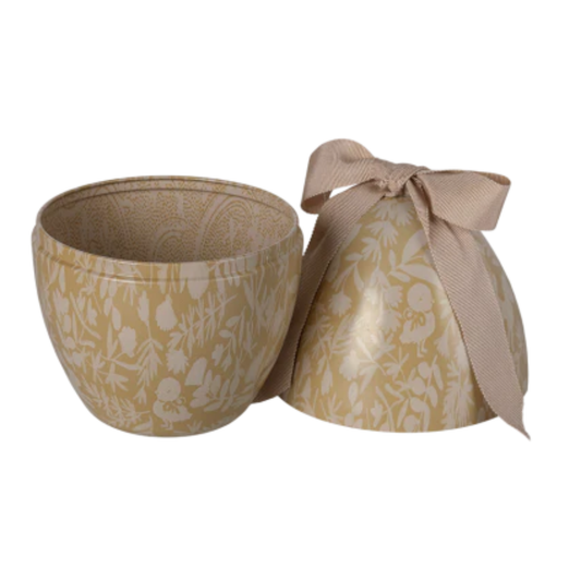 Boîte Métal - Œuf de Pâques - Jaune crème - Maileg