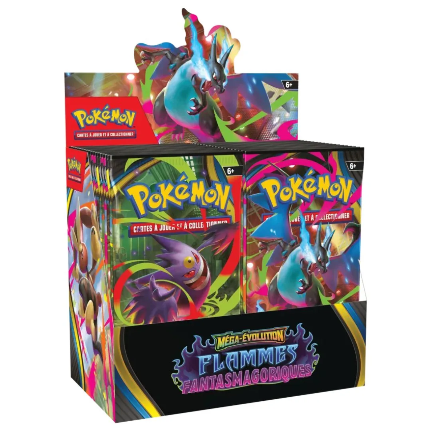 Pokémon – Display – Flammes Fantasmagoriques – ME02 – Boite de 36 boosters en français