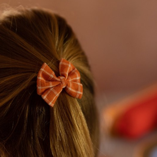 Nœud hair - Ferme - Carotte orange - Sticky Lemon