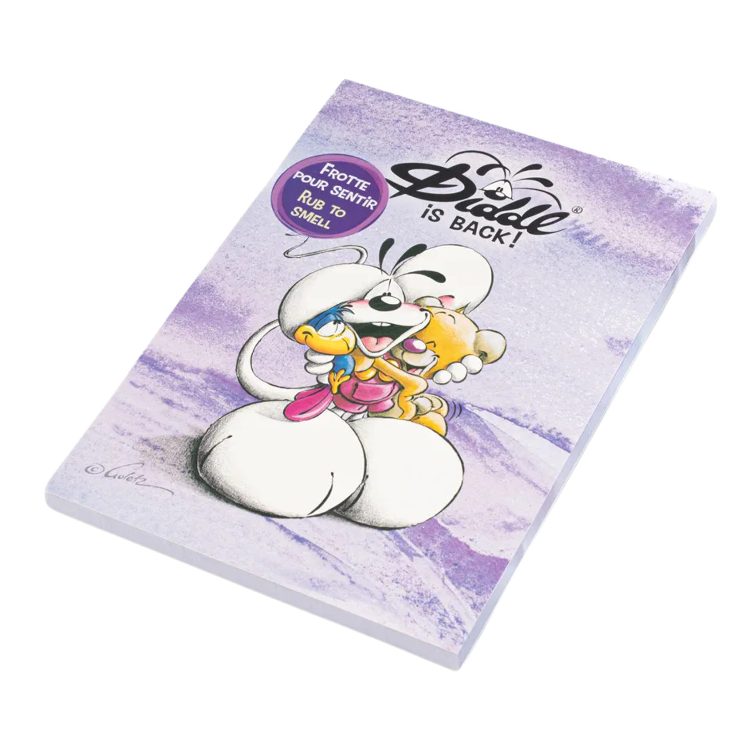 Diddl - Bloc parfumé A5 - Violet