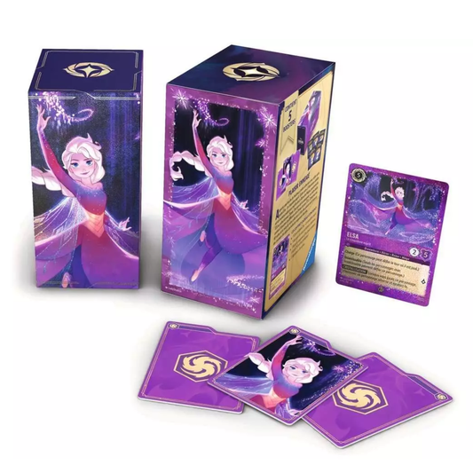 PRECOMMANDE - Disney Lorcana - Lot de 6 coffrets Elsa - Set 10 Lueurs dans les Profondeurs
