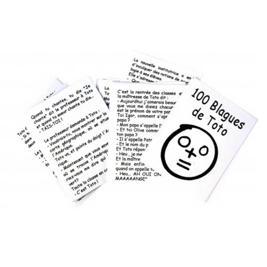 Boîte de 100 blagues de Toto - Marc Vidal
