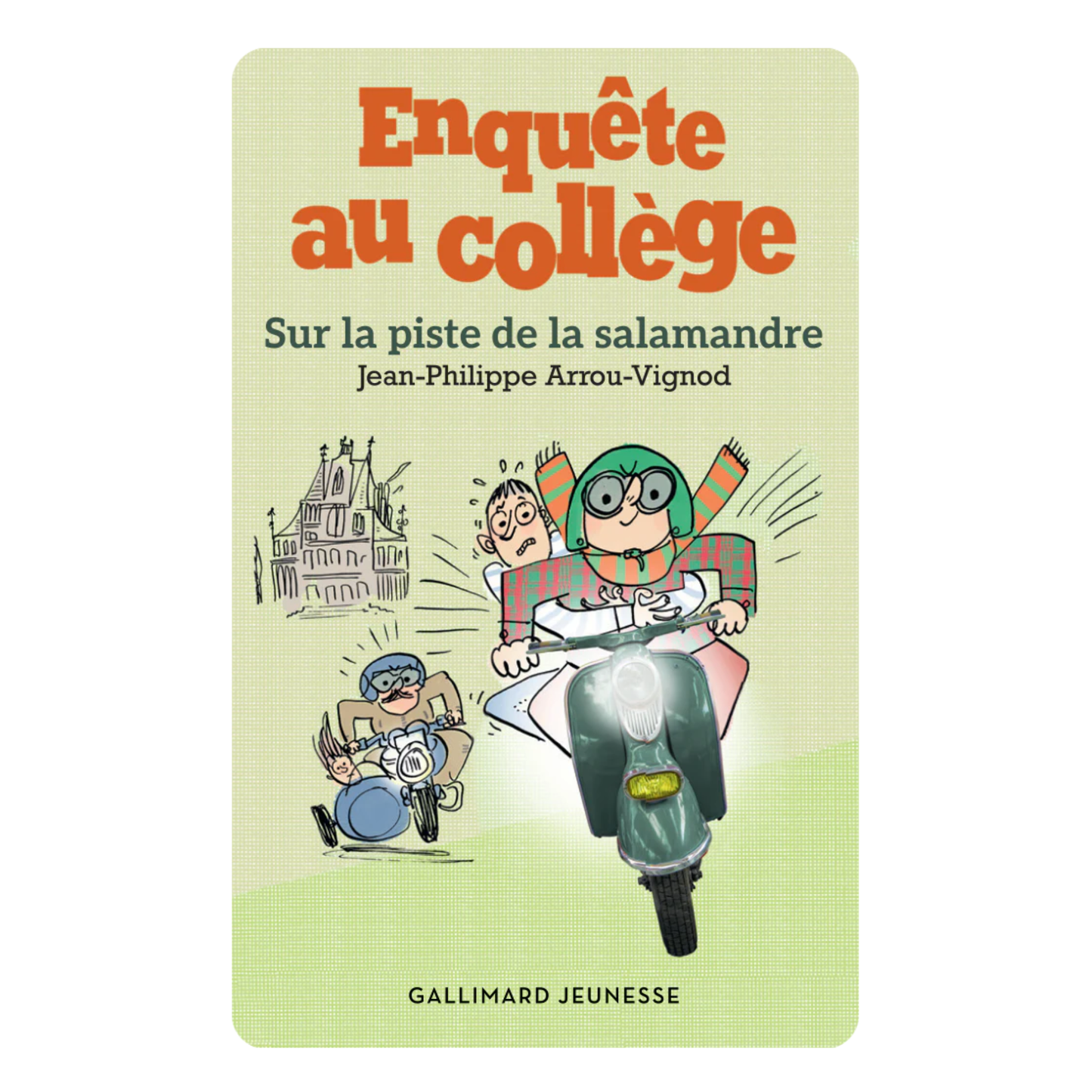 Carte audio - Sur la piste de la salamandre (Enquête au collège) - Yoto