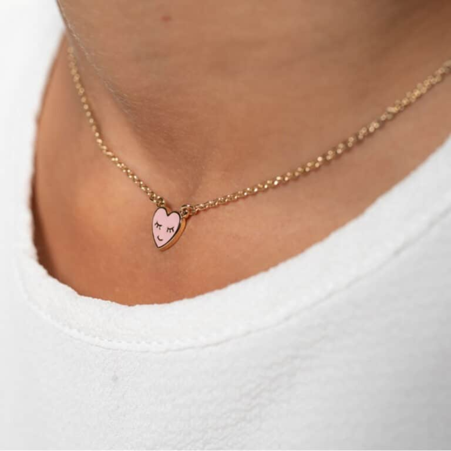 Collier Cœur – Rosajou