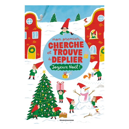 Mon premier cherche et trouve à déplier : Joyeux Noël ! - Livre de Noël