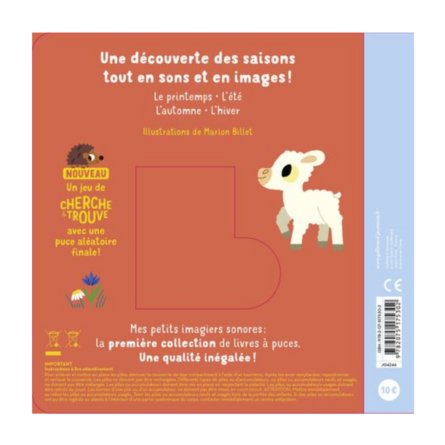 Livre sonore - Au fil des saisons