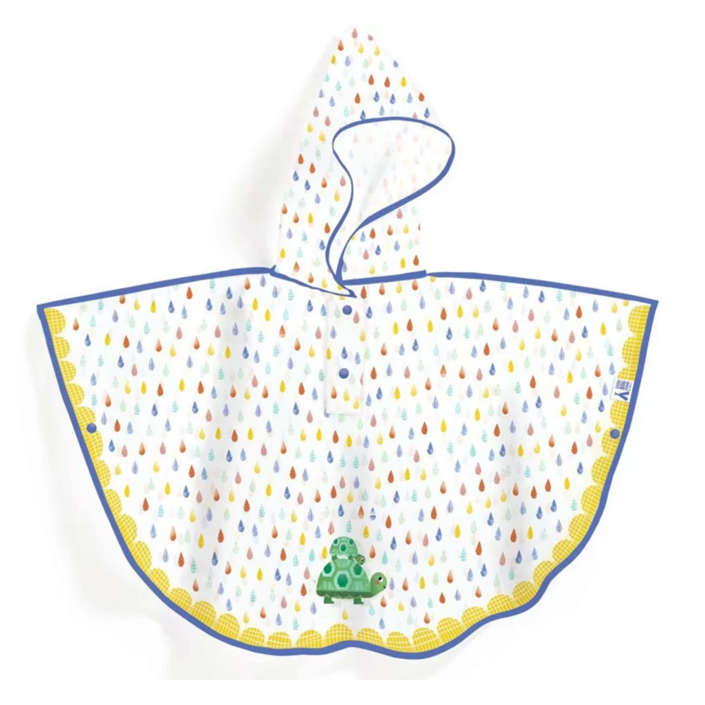 Cape de pluie - Tortue - Taille 3-5 ans - Djeco