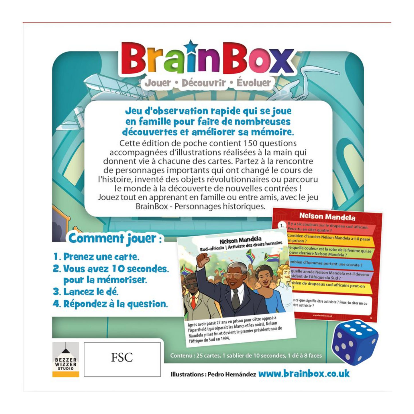 Brainbox Pocket - Personnages historiques