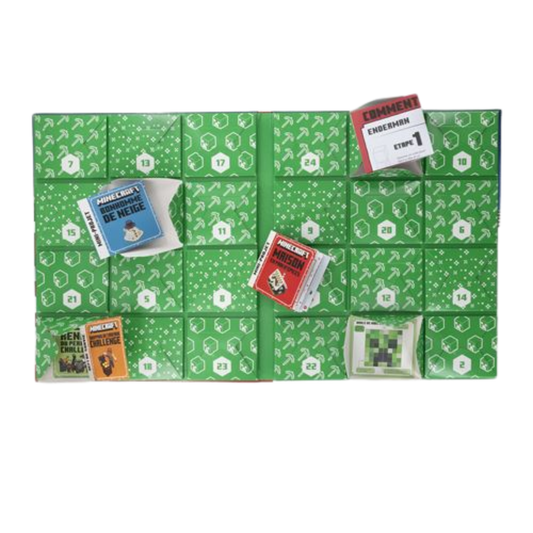 Calendrier de l'avent - Minecraft