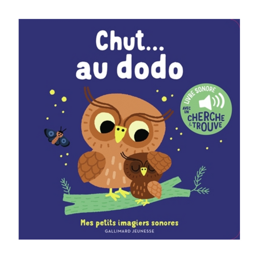 Livre sonore - Chut... au dodo