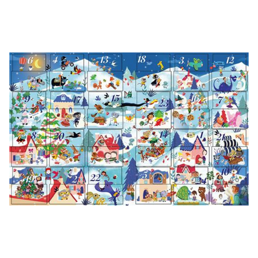 Calendrier de l'avent - 24 livres à lire et à écouter