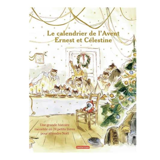 Calendrier de l'avent - Ernest et Célestine