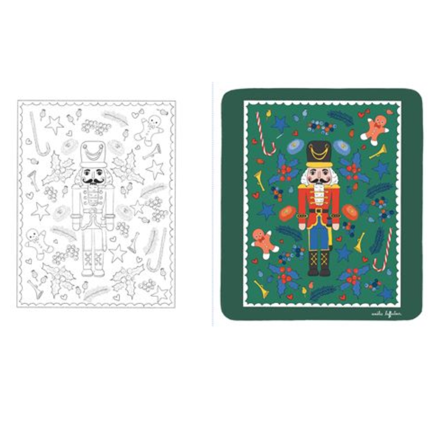 Calendrier de l'avent - Merveilleux coloriages de l'Avent