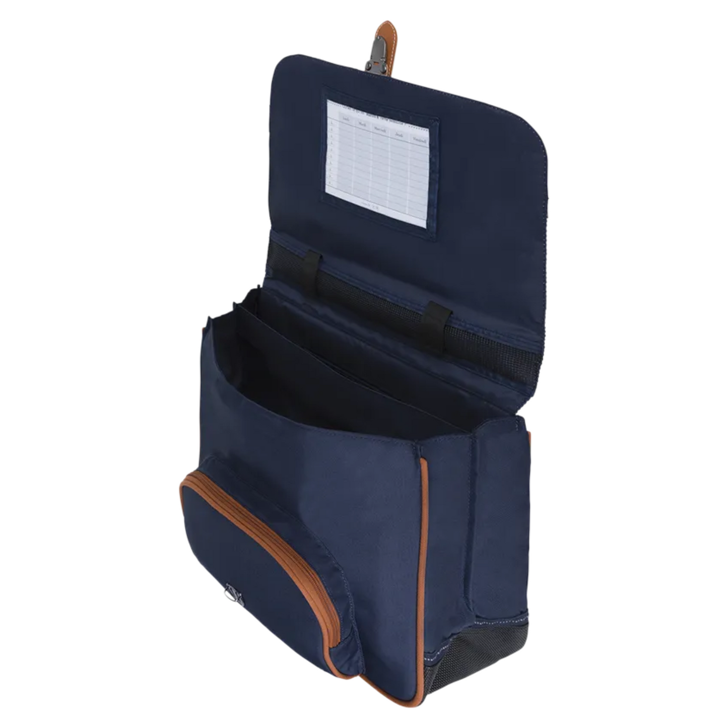 Tann's x Cyrillus - Cartable Clément bleu - 38cm
