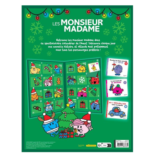 Calendrier de l'avent - Les Monsieur Madame