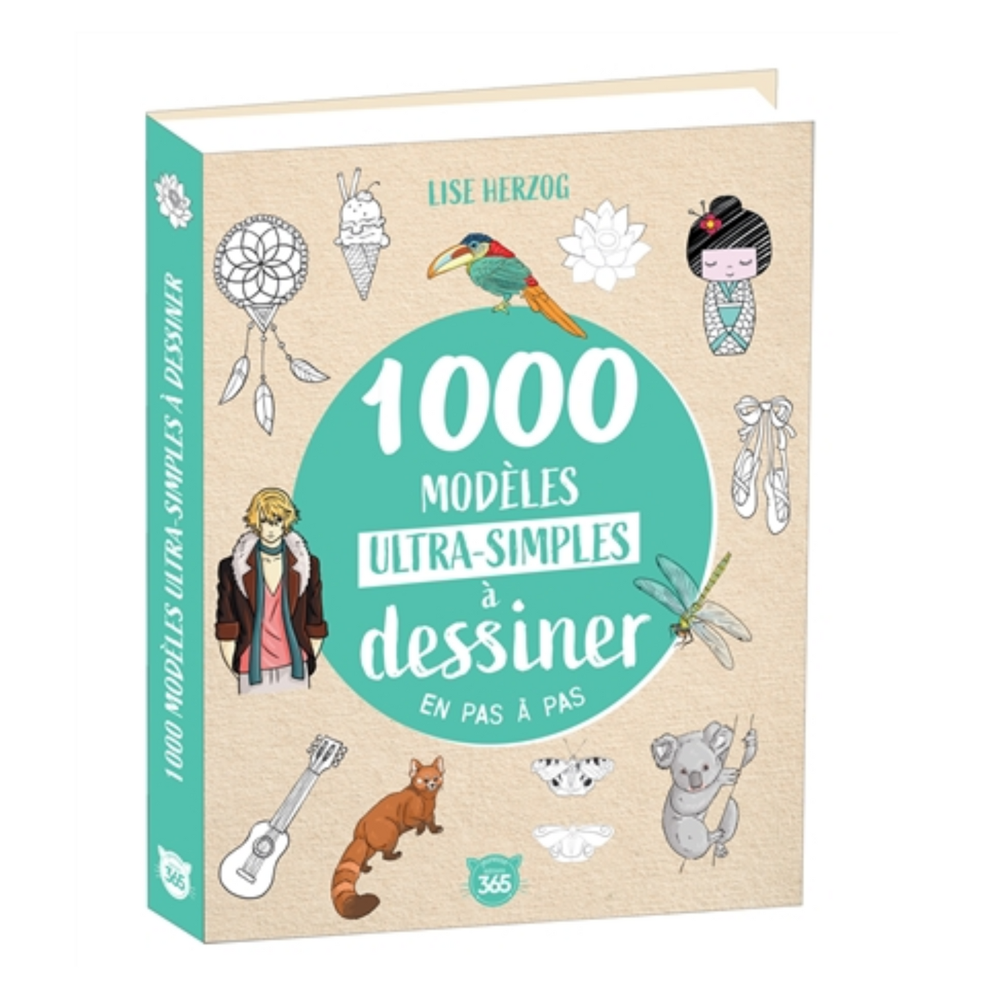 1.000 modèles ultra simples à dessiner en pas à pas