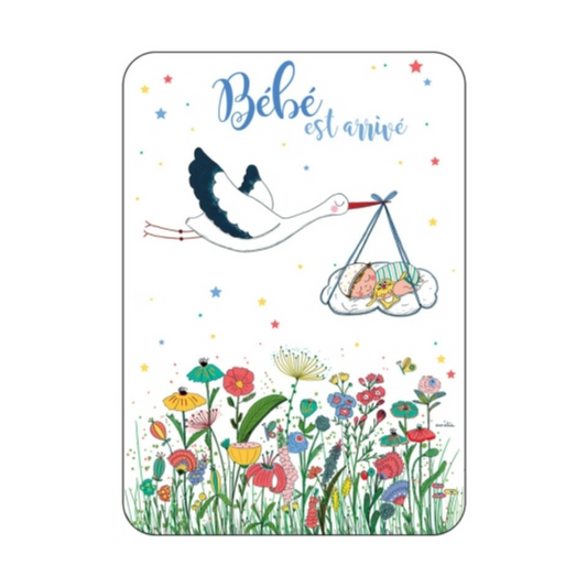 Carte postale - Bébé est arrivé