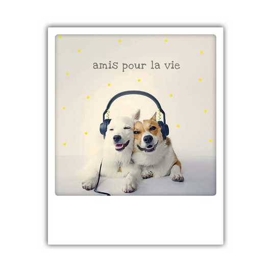 Carte postale - Amis pour la vie