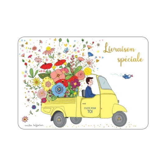 Carte postale - Livraison spéciale