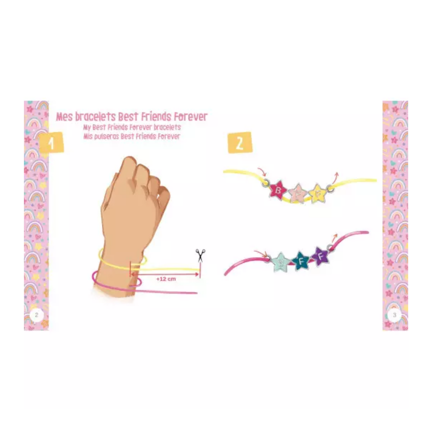 Mes bracelets best friends forever - Coffret DIY - Auzou