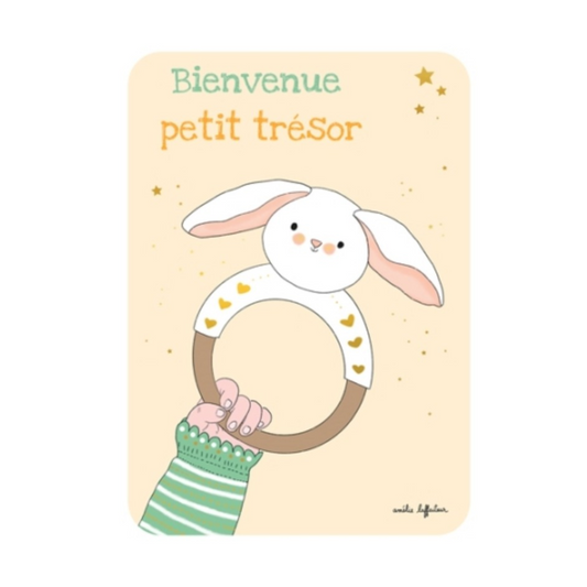 Carte postale - Bienvenue petit trésor