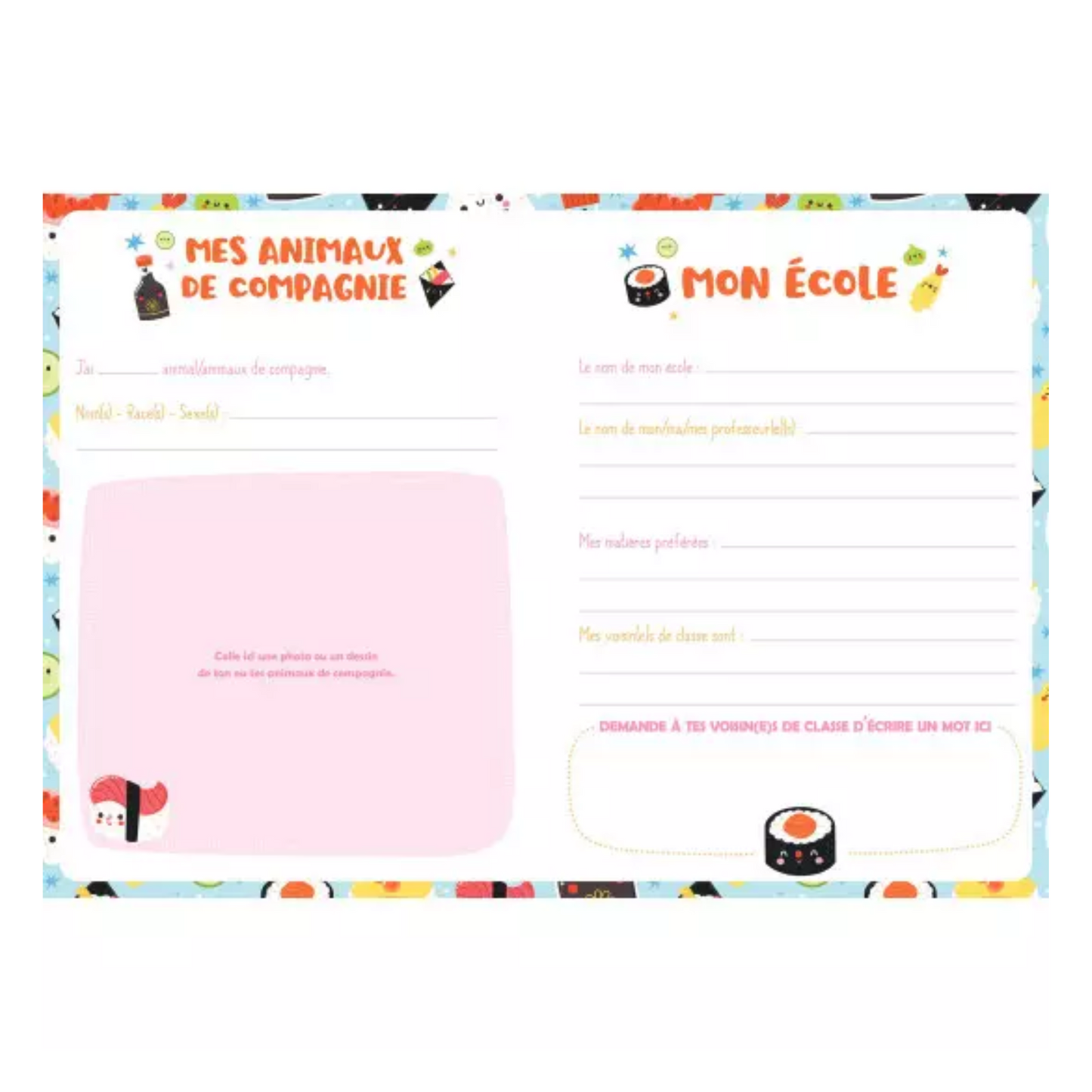 Mon carnet secret bijou kawaii - Auzou