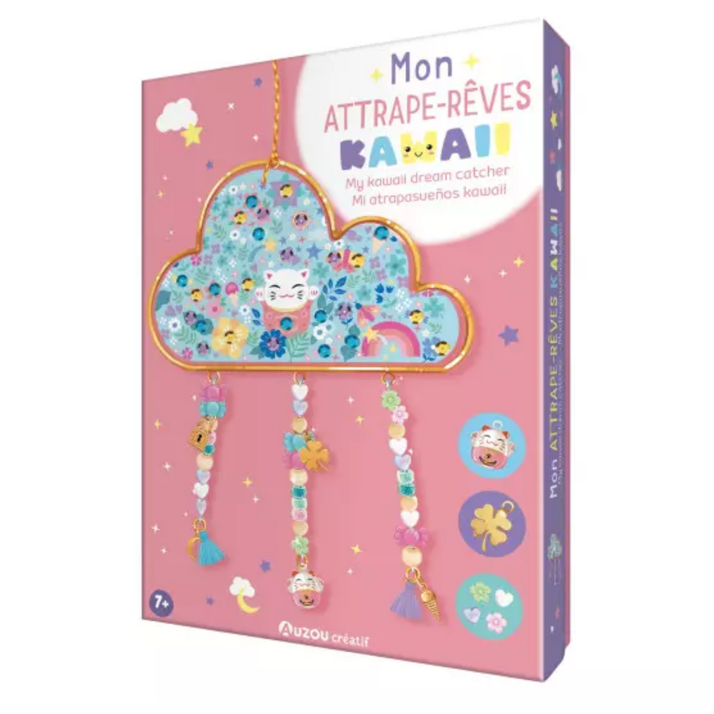 Mon attrape-rêves kawaii - Coffret DIY - Auzou