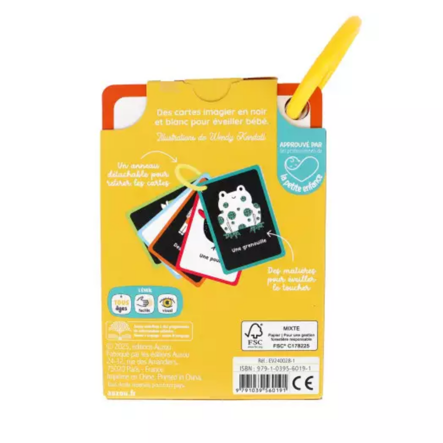 Mes premières cartes pour éveiller bébé ! - Auzou