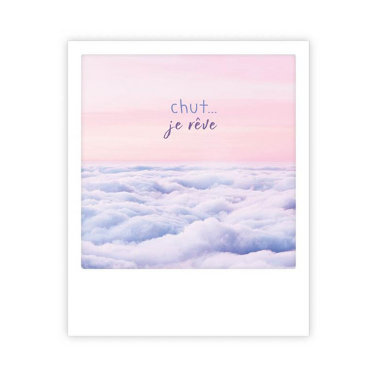 Carte postale - Chut… je rêve