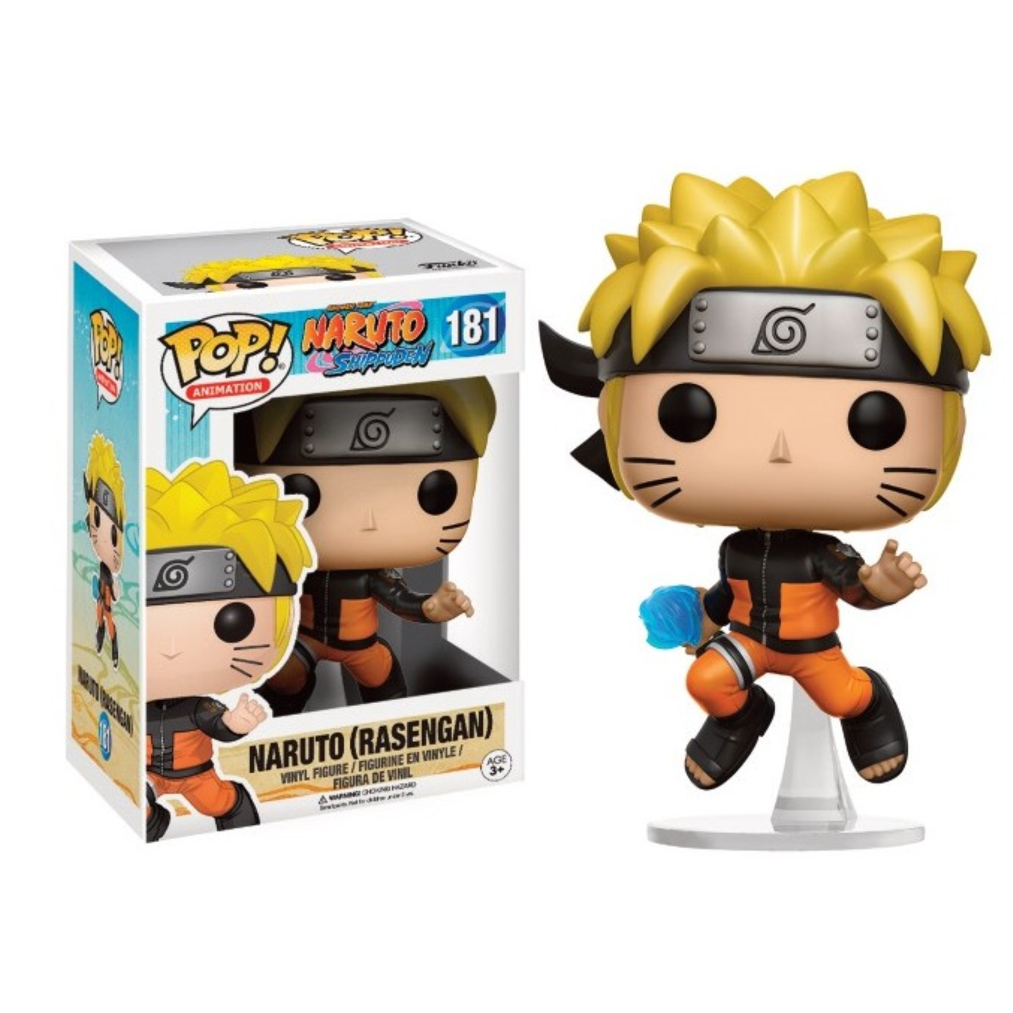 Figurine Naruto (Rasengan) - Funko Pop Animation #181