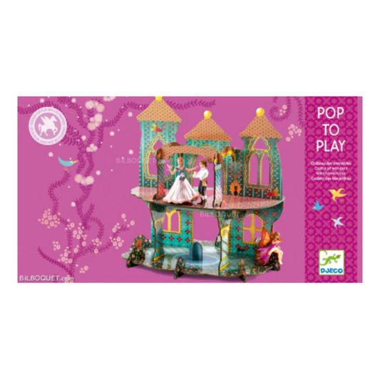 Château des merveilles en carton - Pop to play - Djeco