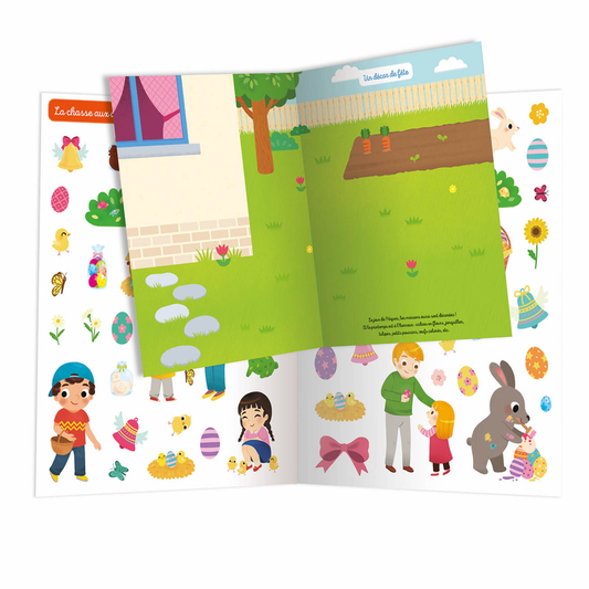 Mes tout premiers autocollants - Mes 500 autocollants - Pâques