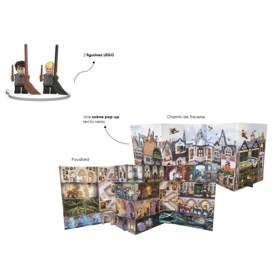 Lego - Harry Potter - Duels magiques à Poudlard - Harry Potter contre Drago Malefoy