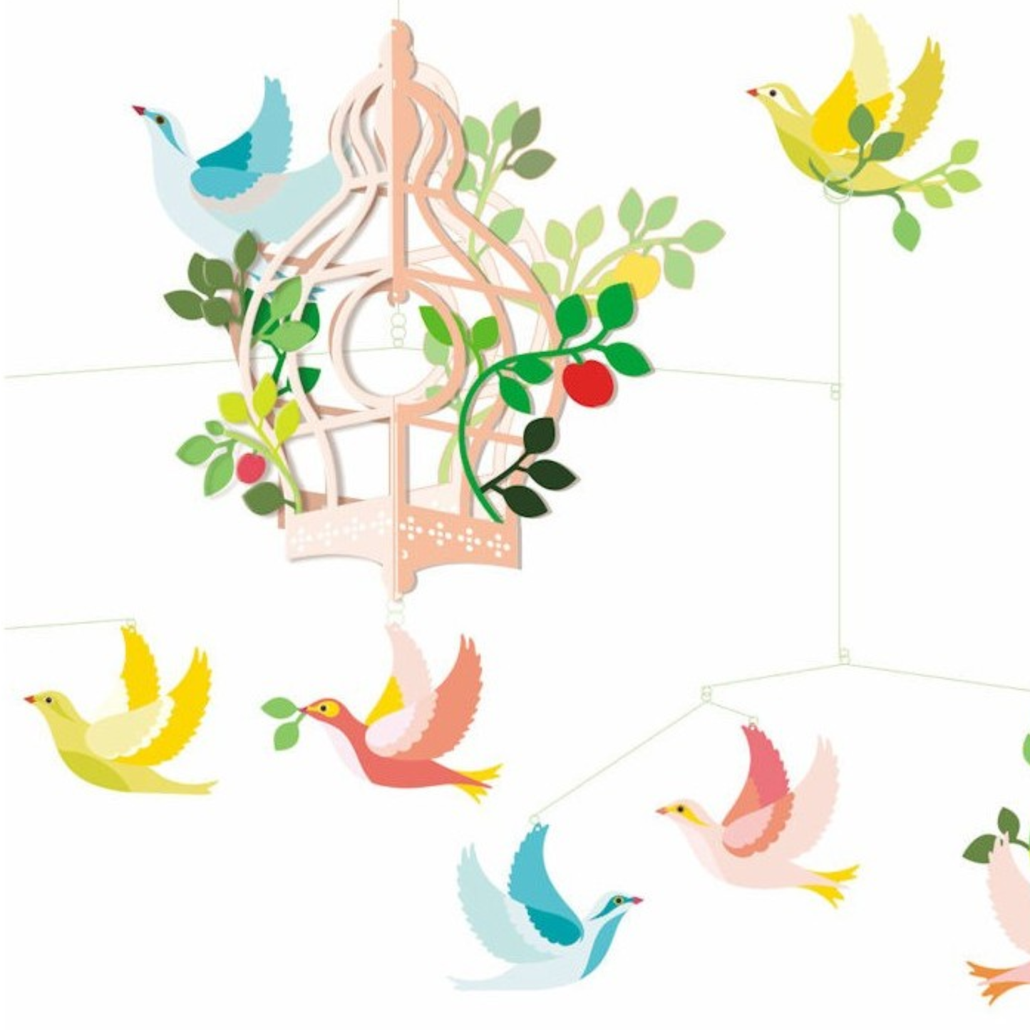Mobile la cage aux oiseaux - Djeco