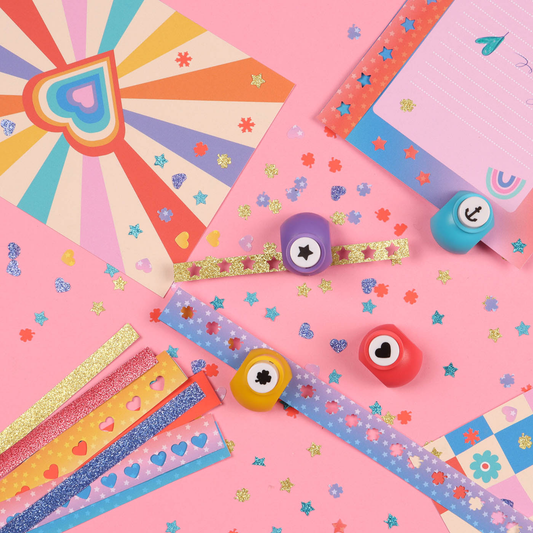 Mes mini perforatrices : 40 bandelettes à perforer - Coffret DIY - Auzou